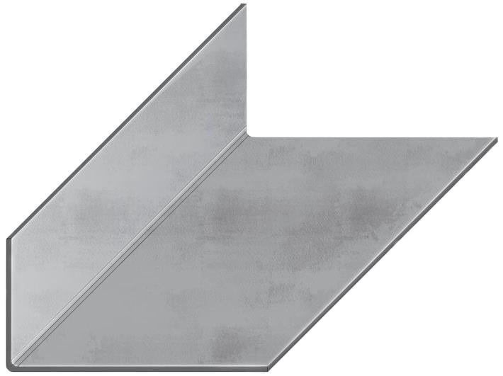 Metal grey square notched trowel blade