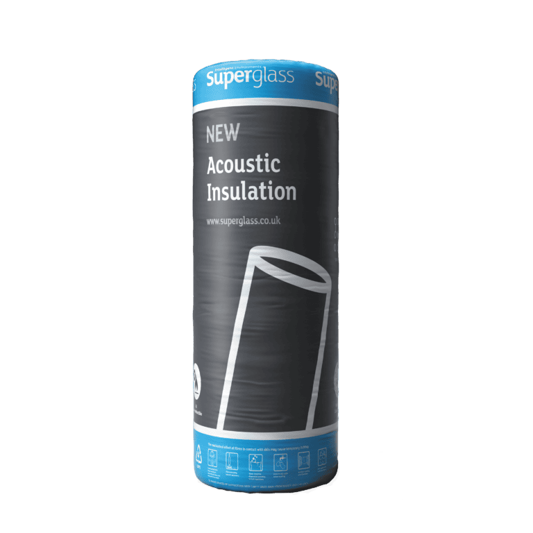 Superglass new acoustic insulation roll packaging