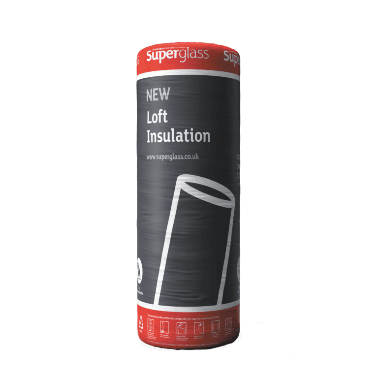 Superglass new loft insulation roll